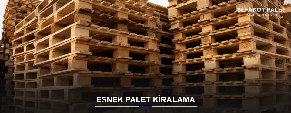 Sefaköy Uygun Fiyatlı Palet Kiralama